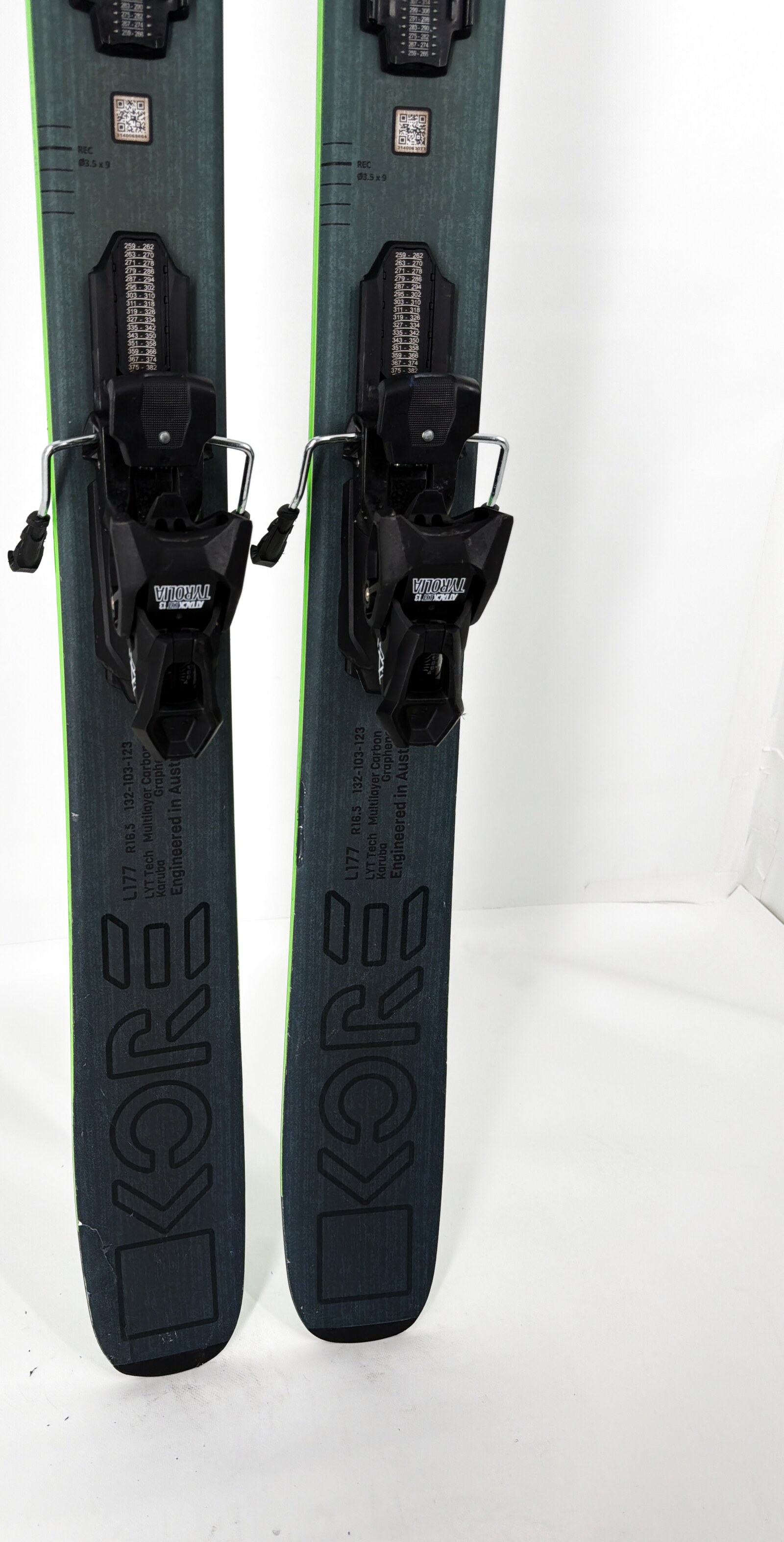 2025 Head Kore 105 Skis Tail