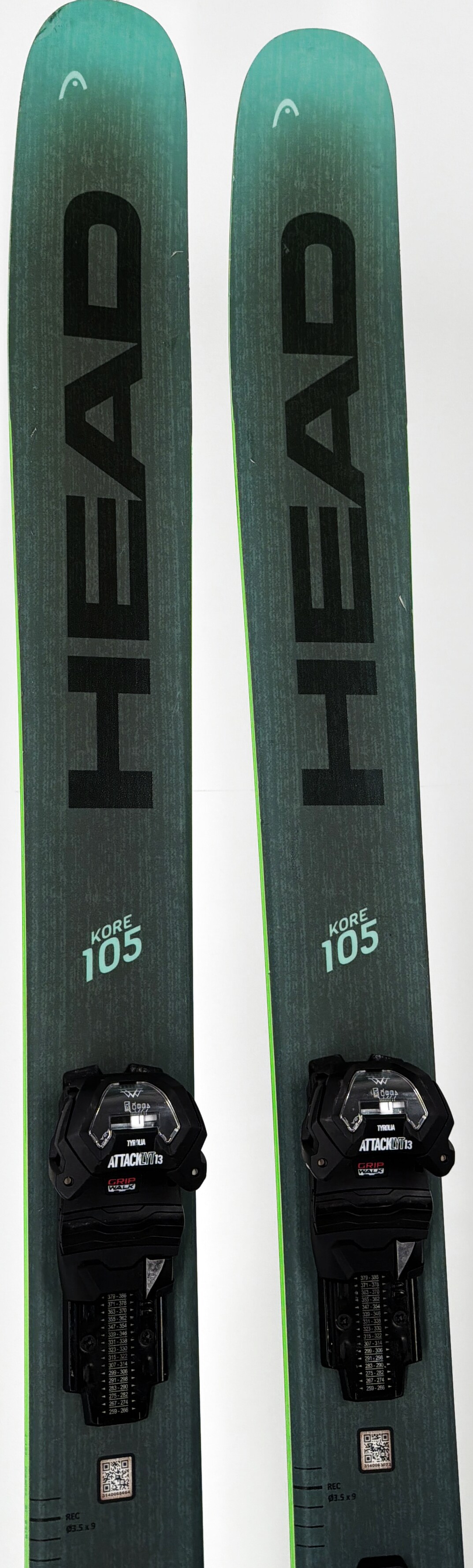 2025 Head Kore 105 Skis Tip