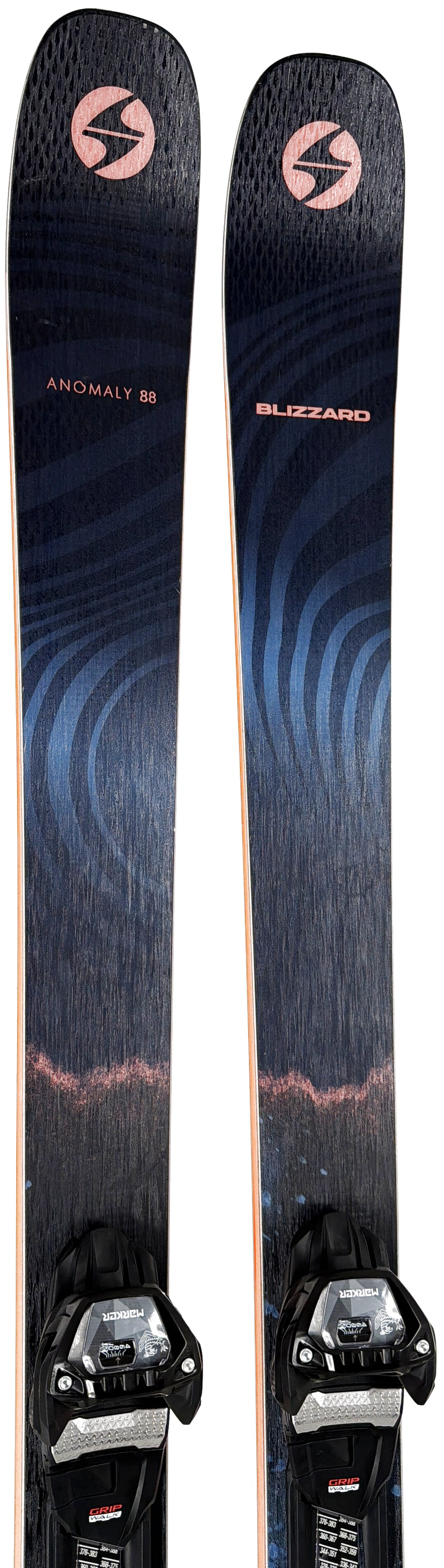 2026 Blizzard Anomaly 88 Skis Tip