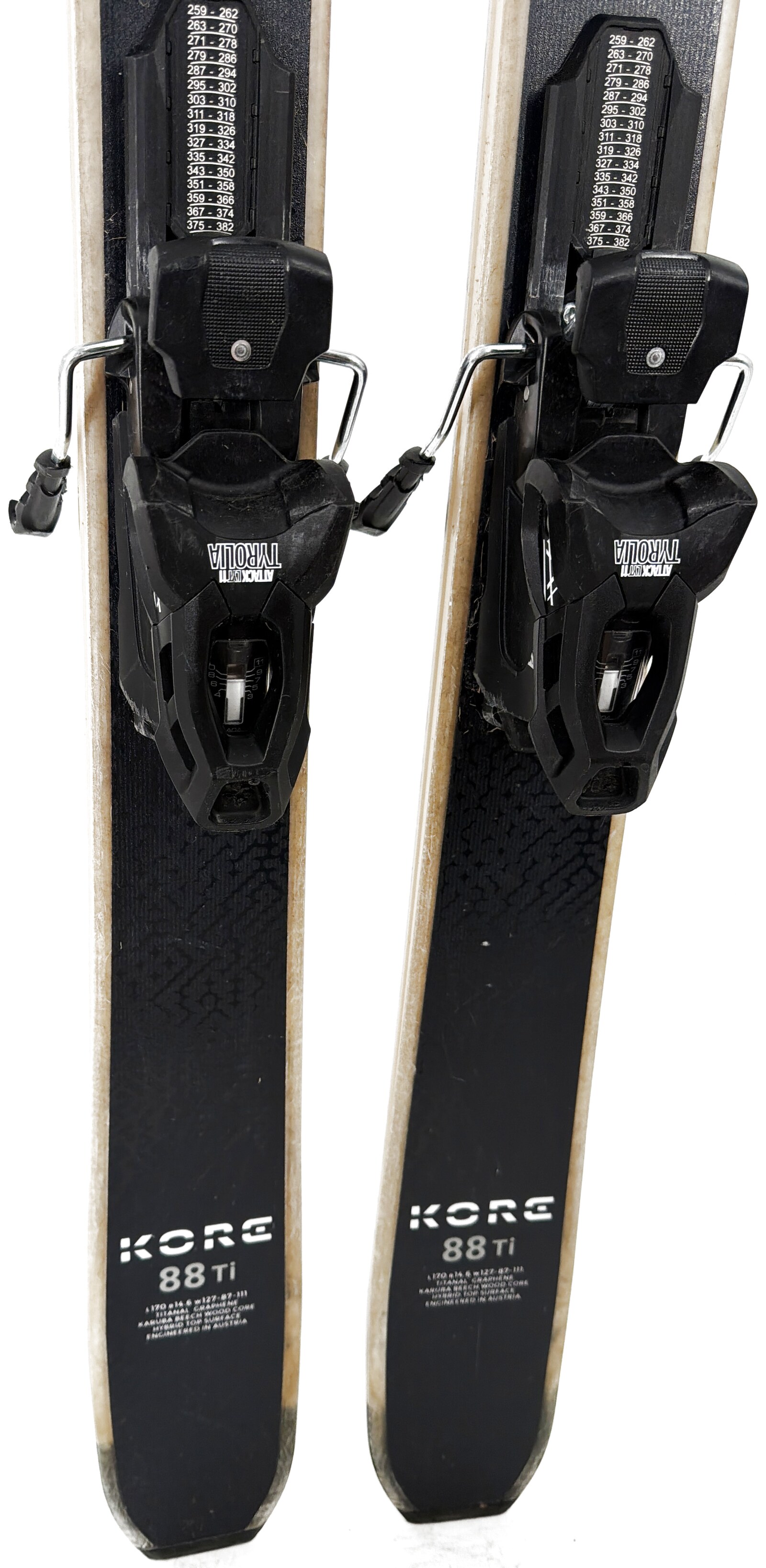 2026 Head Kore 88 Ti Skis Tail