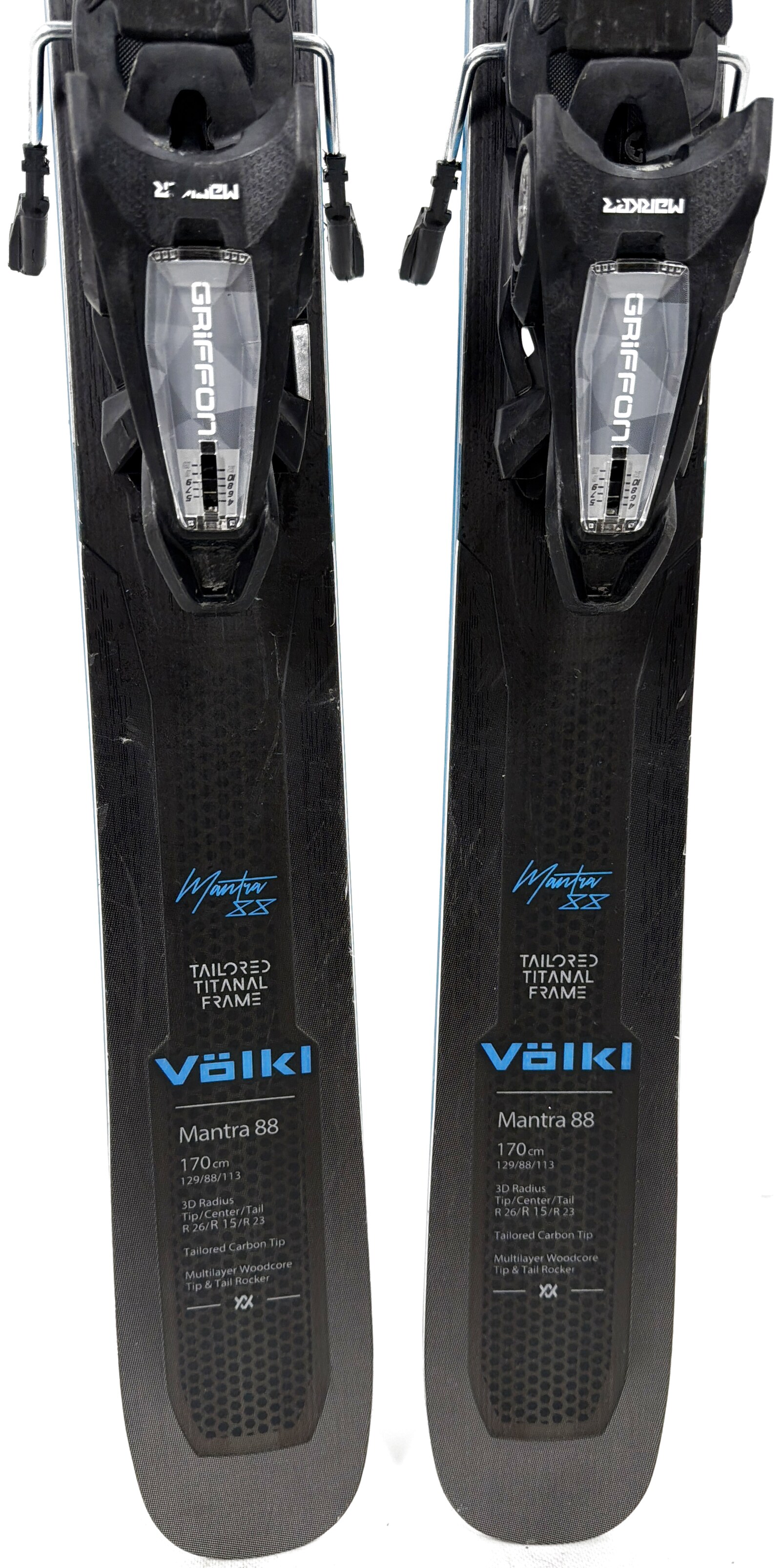 2025 Volkl Mantra 88 Skis Tail