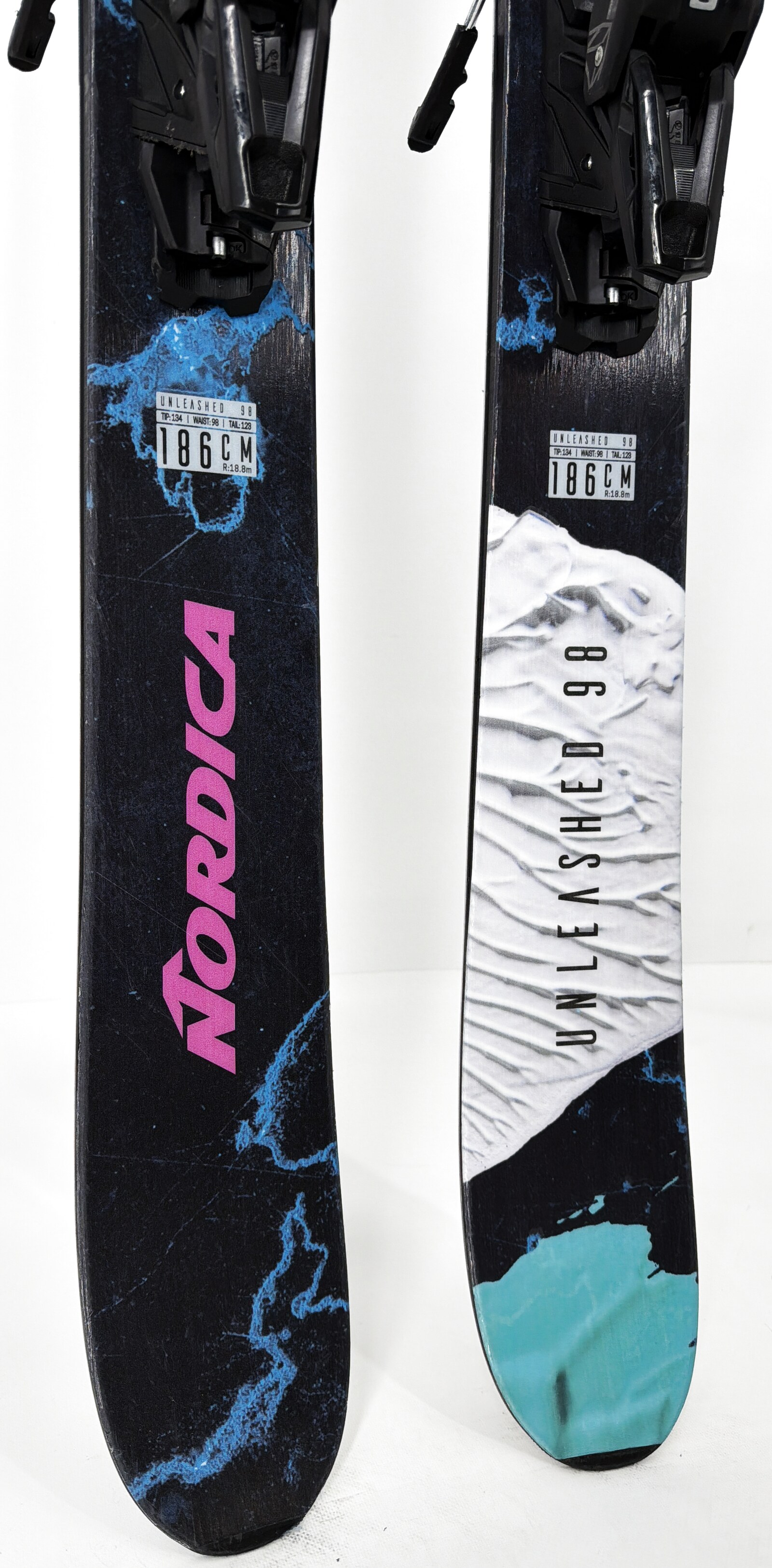 2025 Nordica Unleashed 98 Skis Tail