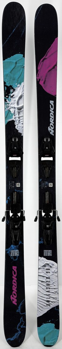 2025 Nordica Unleashed 98 Skis Topsheets