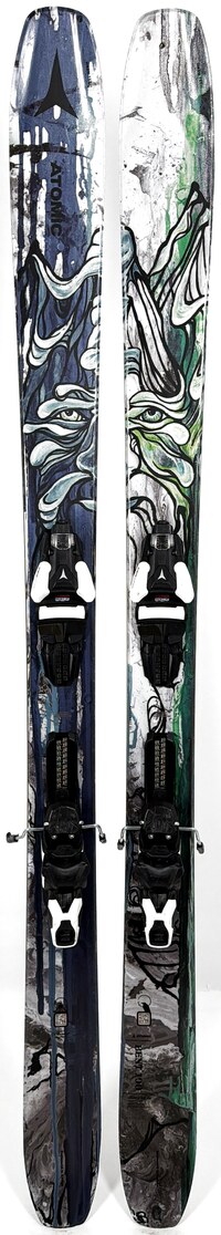 2024 Atomic Bent 100 Skis Topsheets