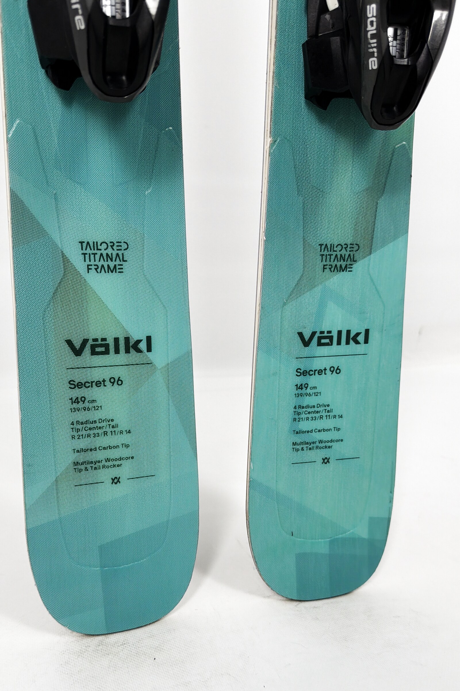 2025 Volkl Secret 96 Skis Tail