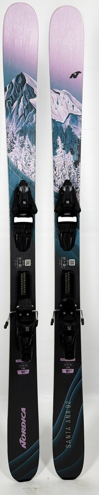 2025 Nordica Santa Ana 92 Skis Topsheets