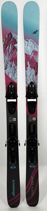 2025 Nordica Santa Ana 87 Skis Topsheets