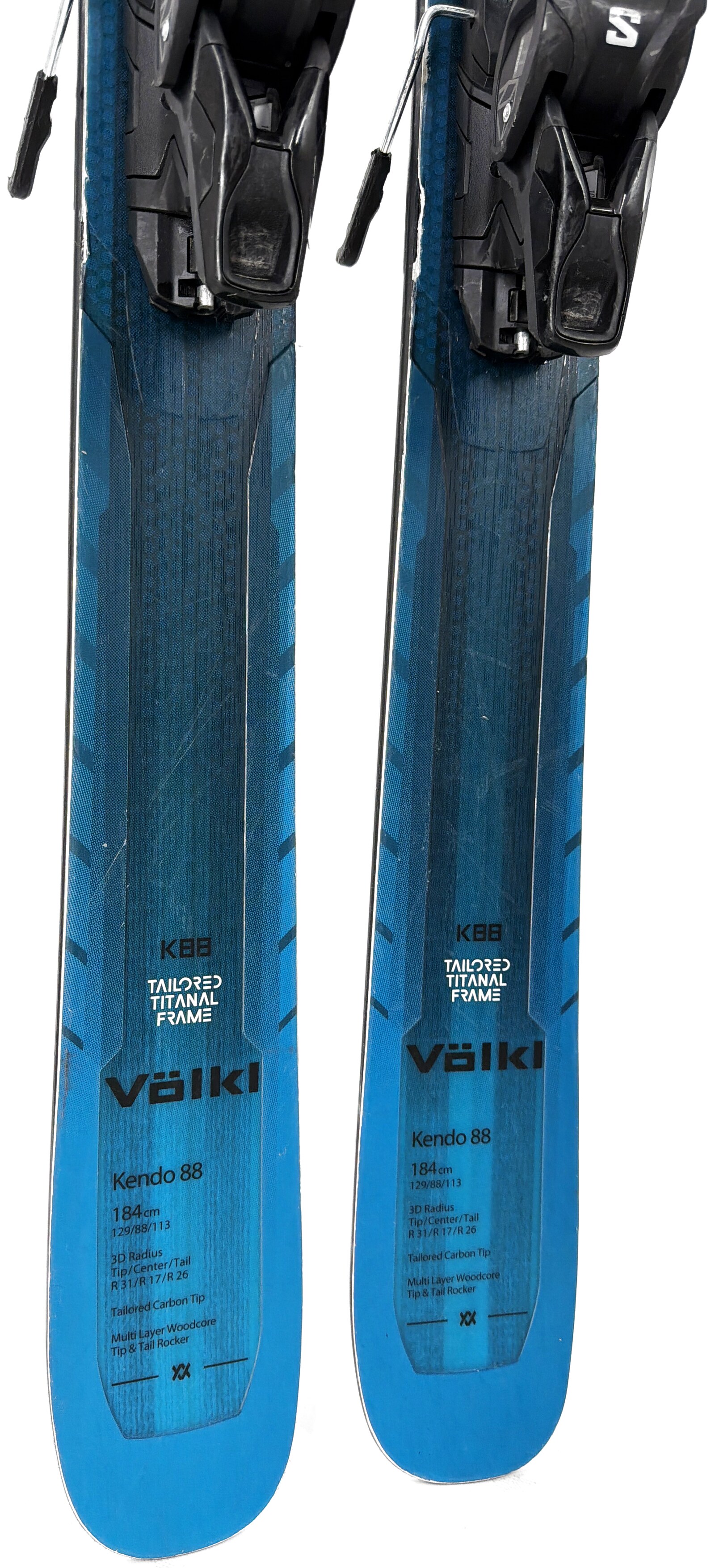 2024 Volkl Kendo 88 Skis Tail