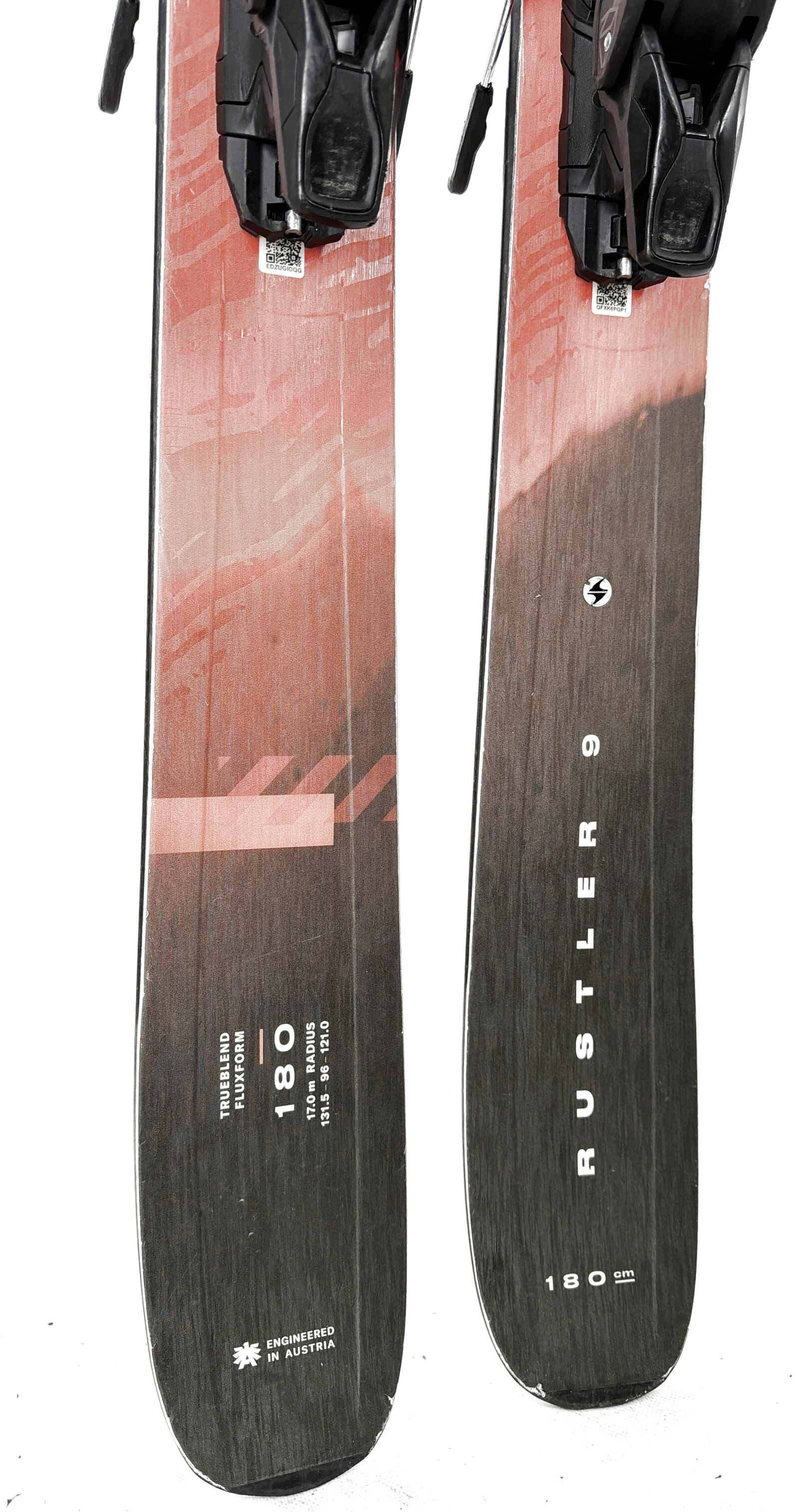 2025 Blizzard Rustler 9 180cm Used Demo Skis w Bindings - Powder7