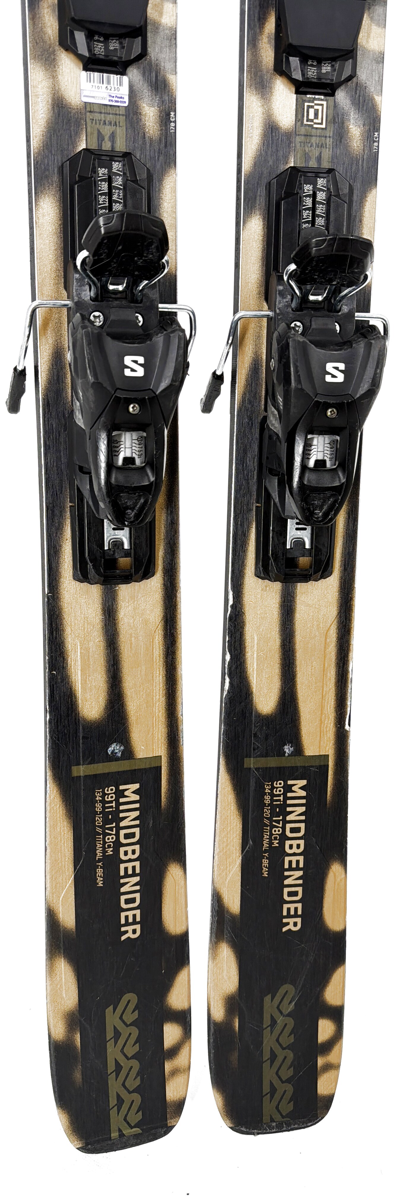 2023 K2 Mindbender 99Ti Skis Tail