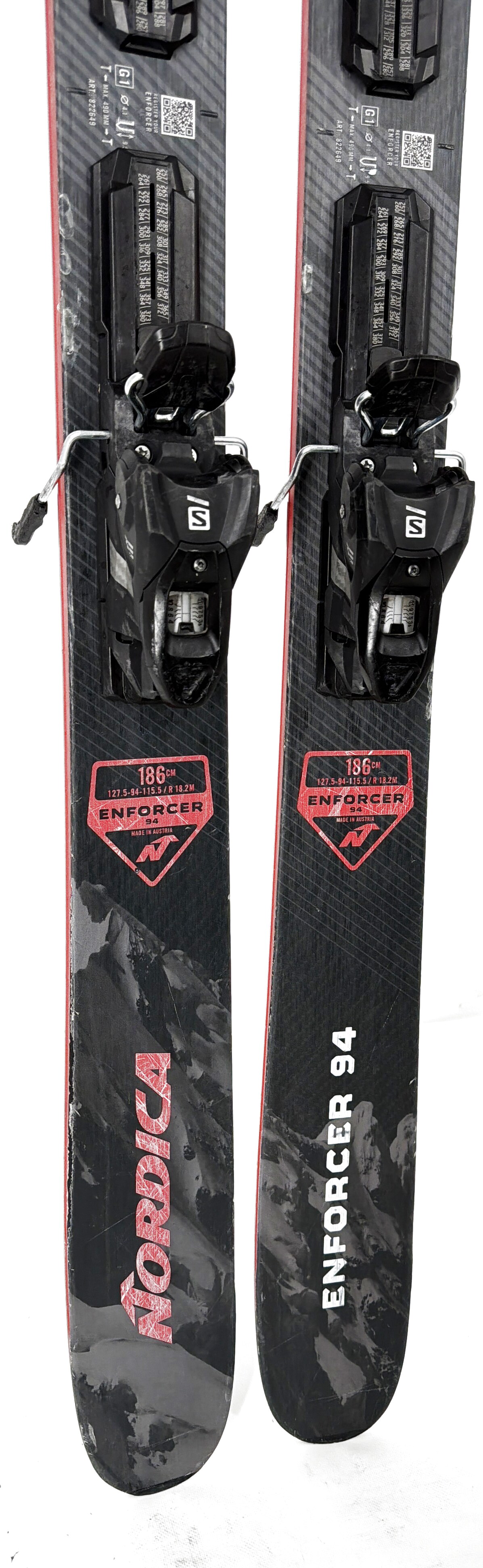 2022 Nordica Enforcer 94 Skis Tail