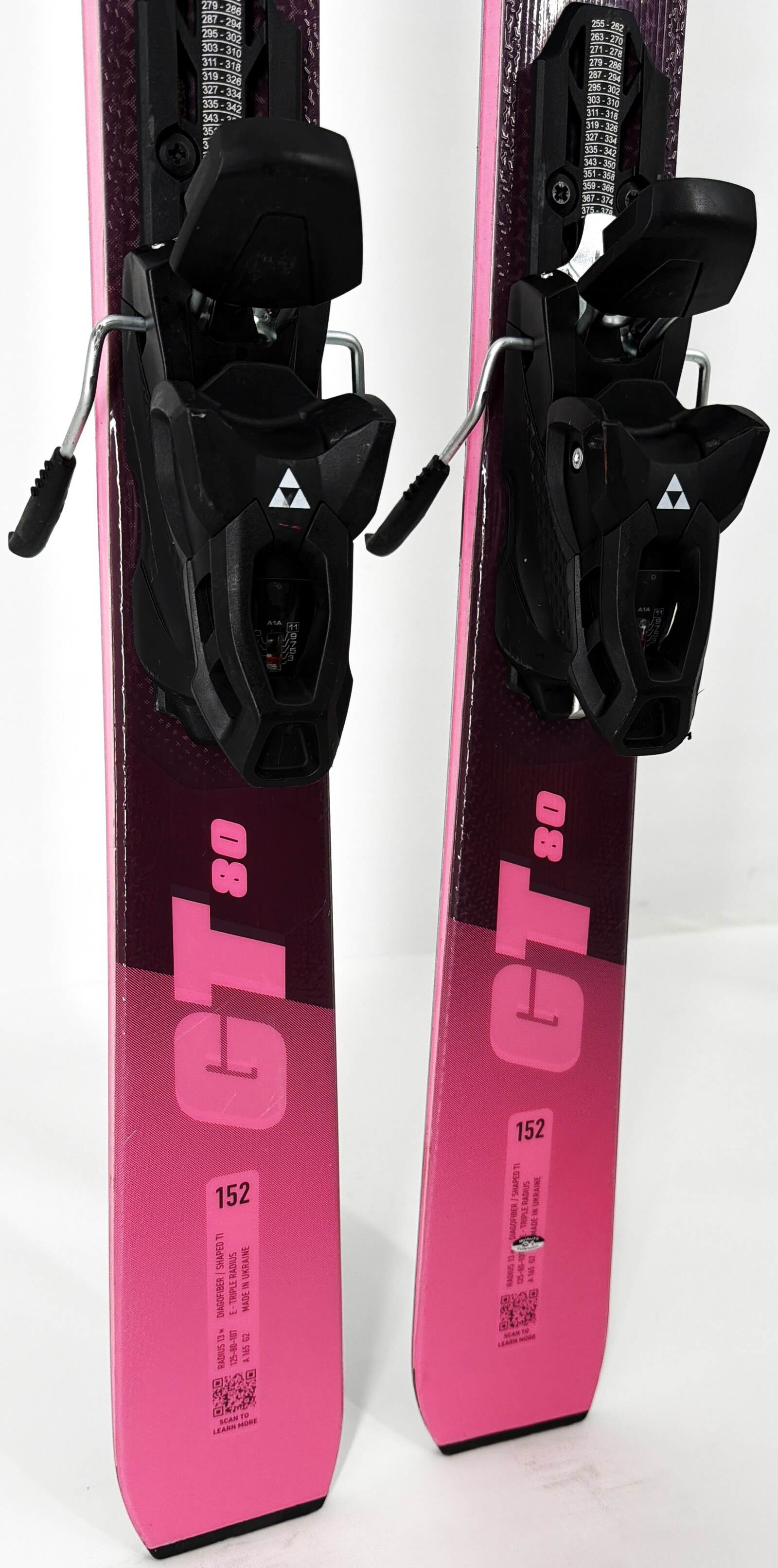 2025 Fischer The Curv GT 80 Skis Tail