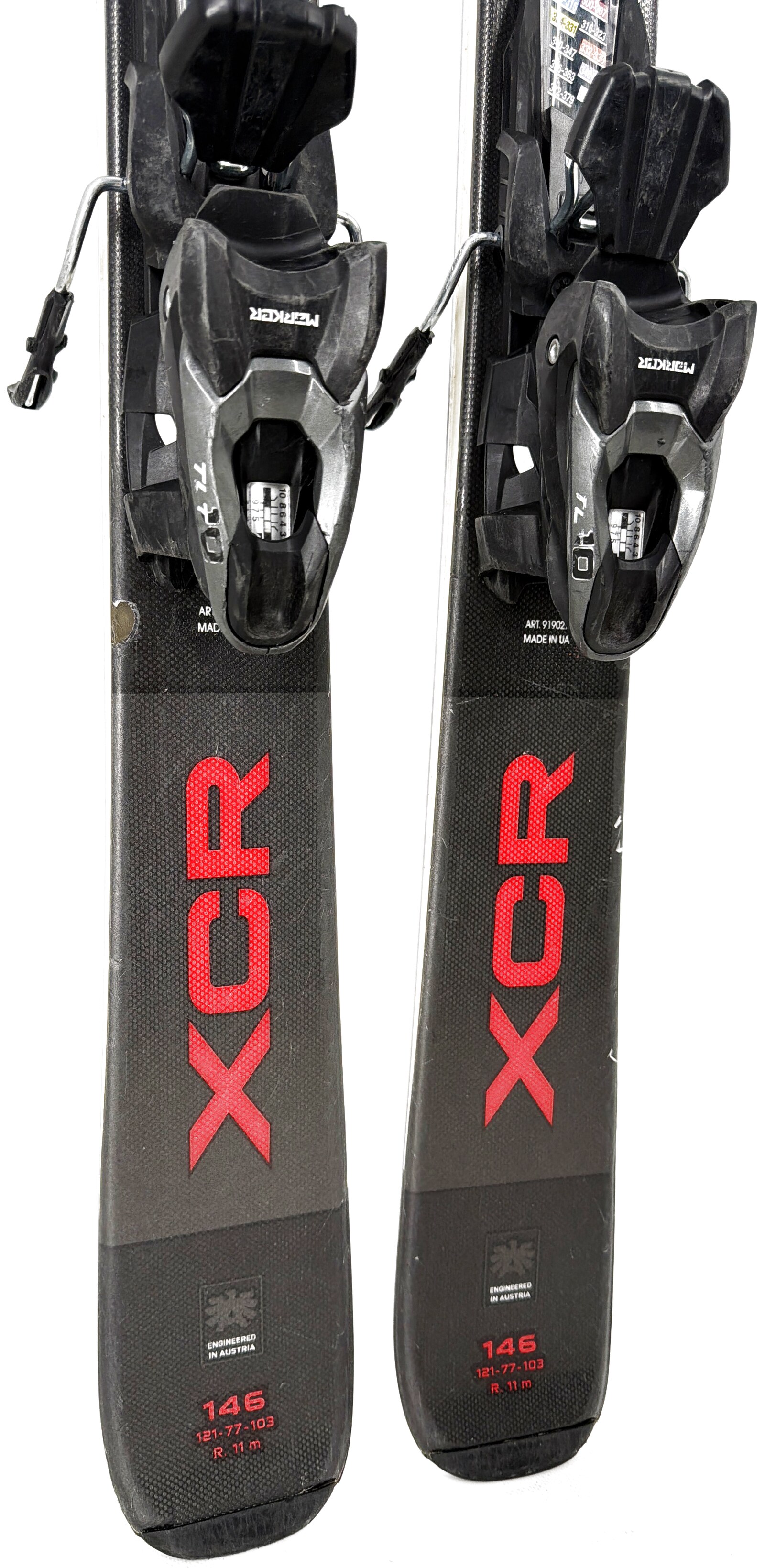 2019 Blizzard XCR Skis Tail