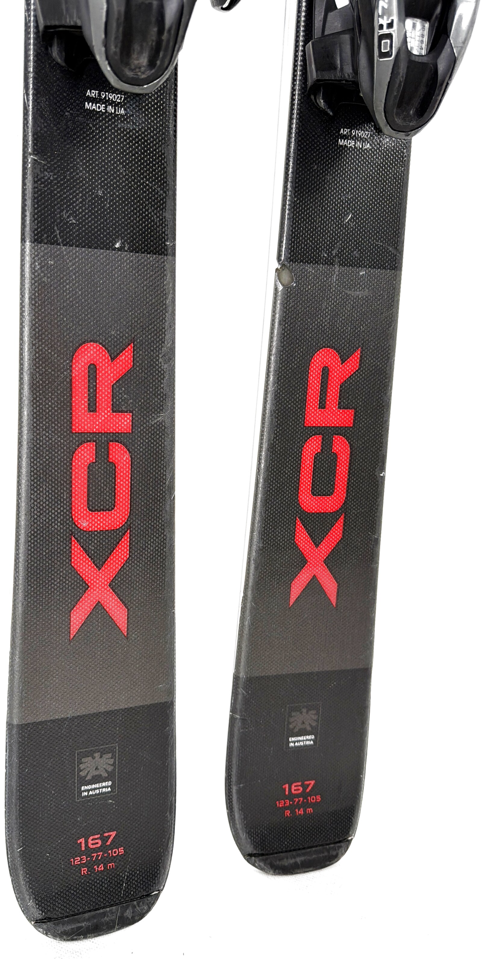 2019 Blizzard XCR Skis Tail