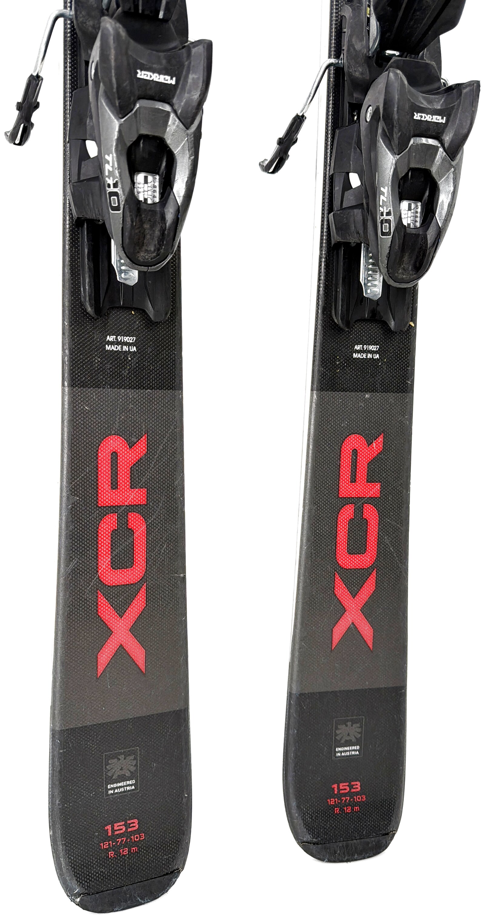2019 Blizzard XCR Skis Tail
