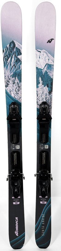 2025 Nordica Santa Ana 92 Skis Topsheets