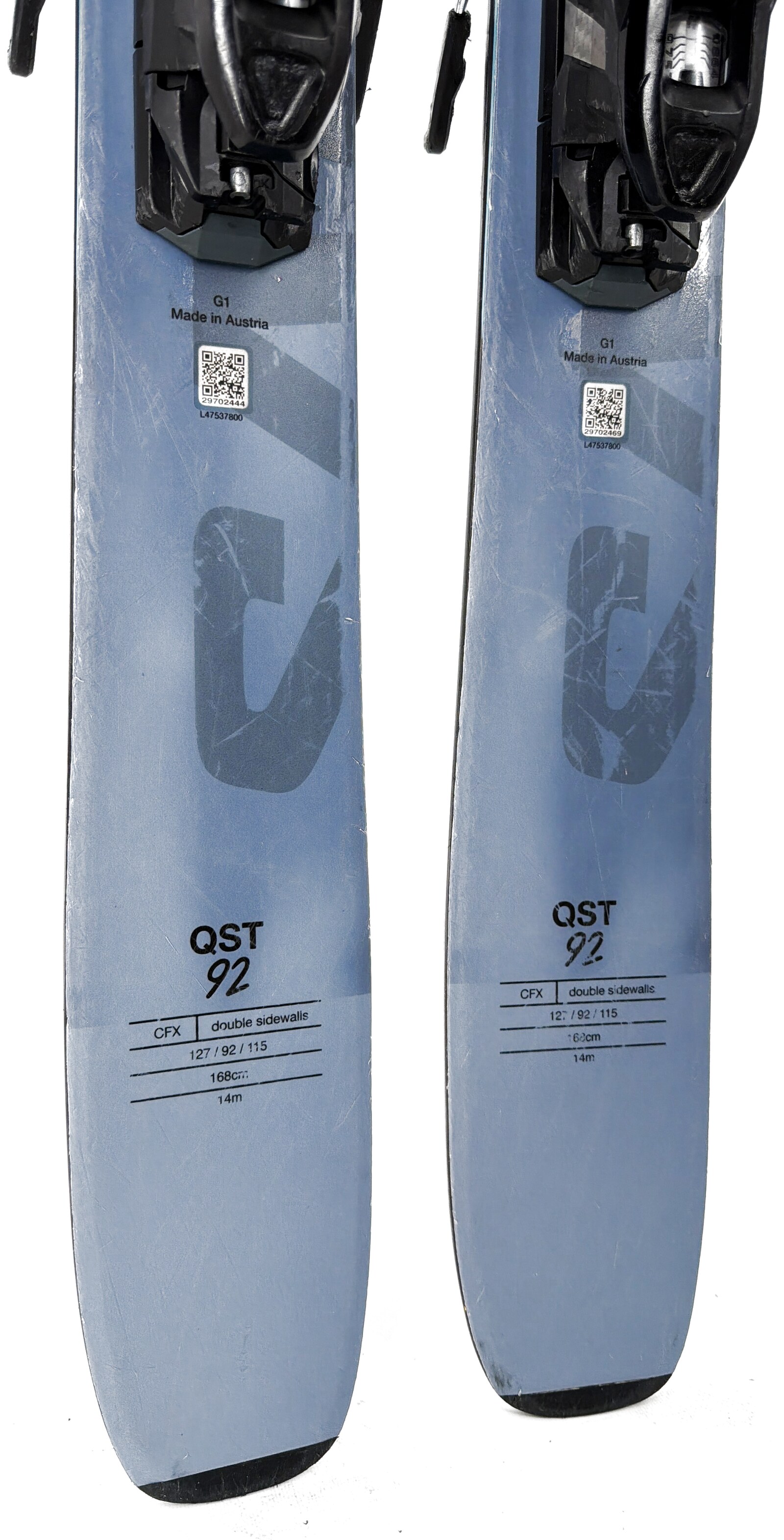 2025 Salomon QST 92 168cm Used Demo Skis w Bindings - Powder7