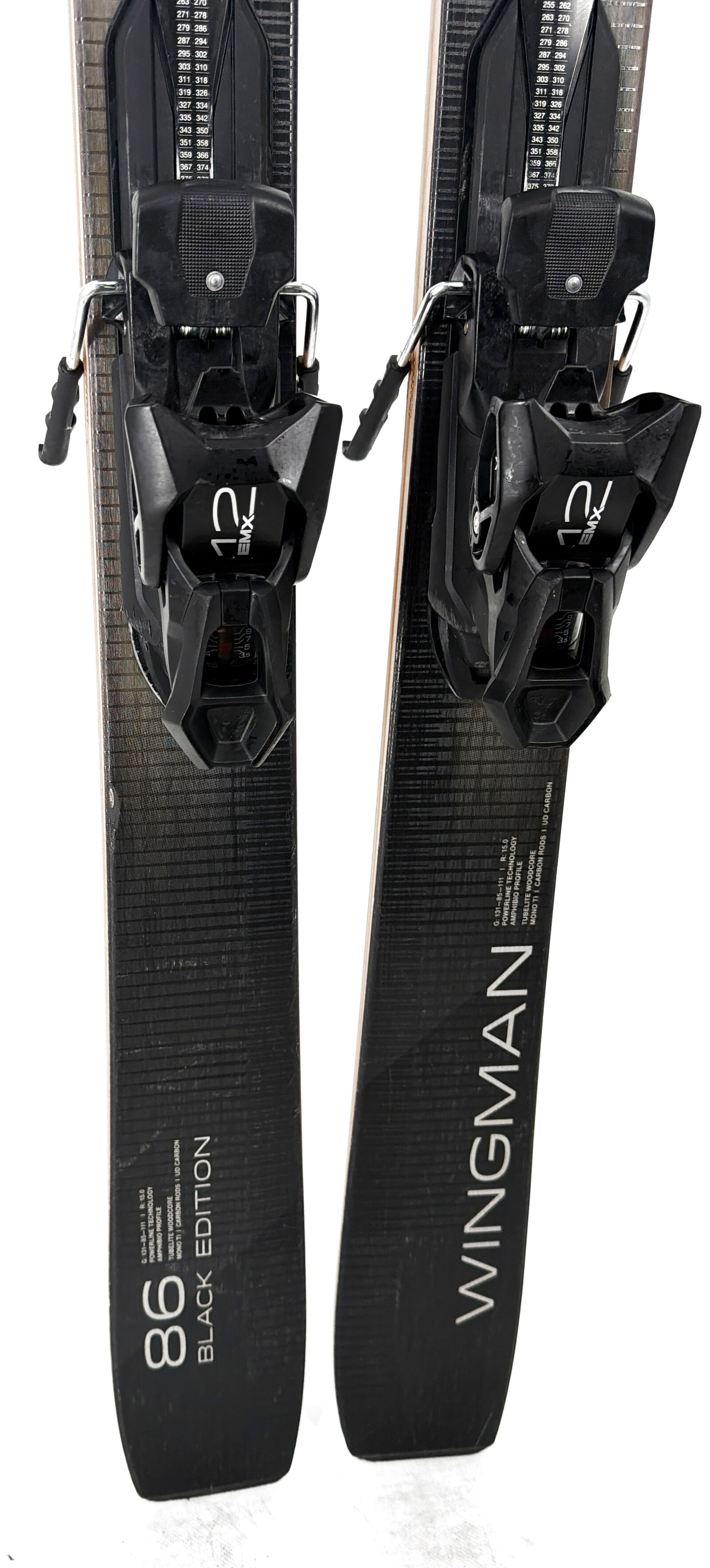 2026 Elan Wingman 86 Black Edition Skis Tail