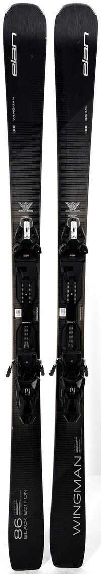 2026 Elan Wingman 86 Black Edition Skis Topsheets