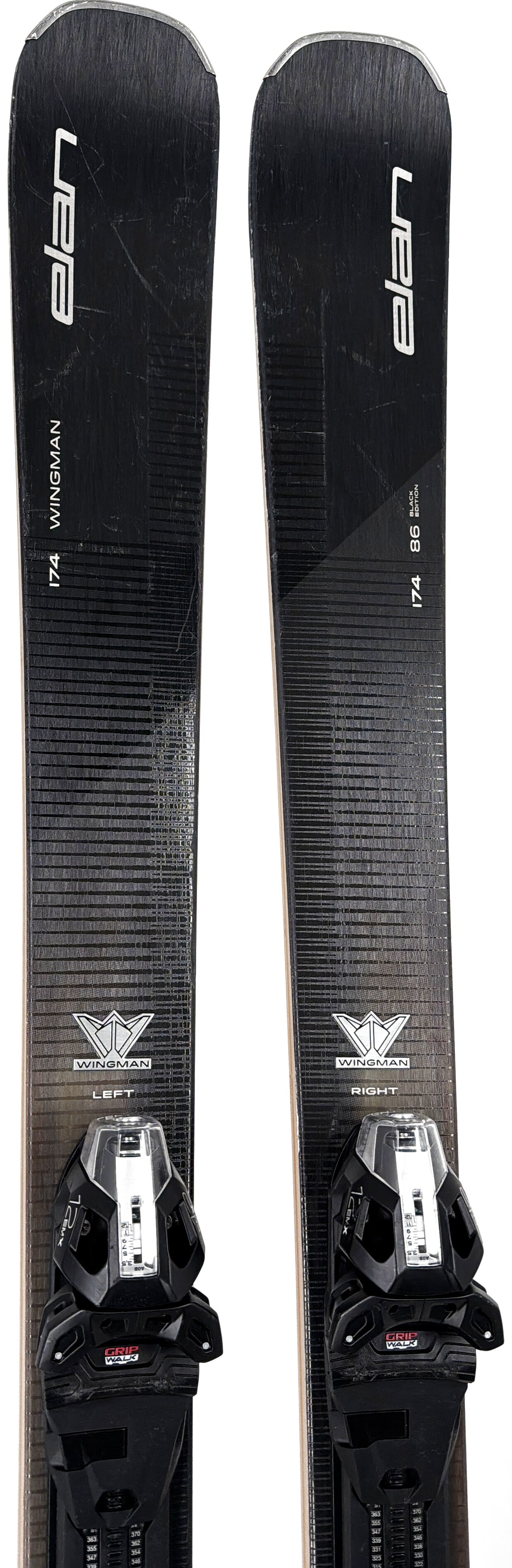 2026 Elan Wingman 86 Black Edition Skis Tip