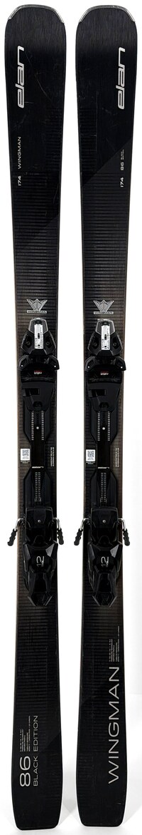 2026 Elan Wingman 86 Black Edition Skis Topsheets