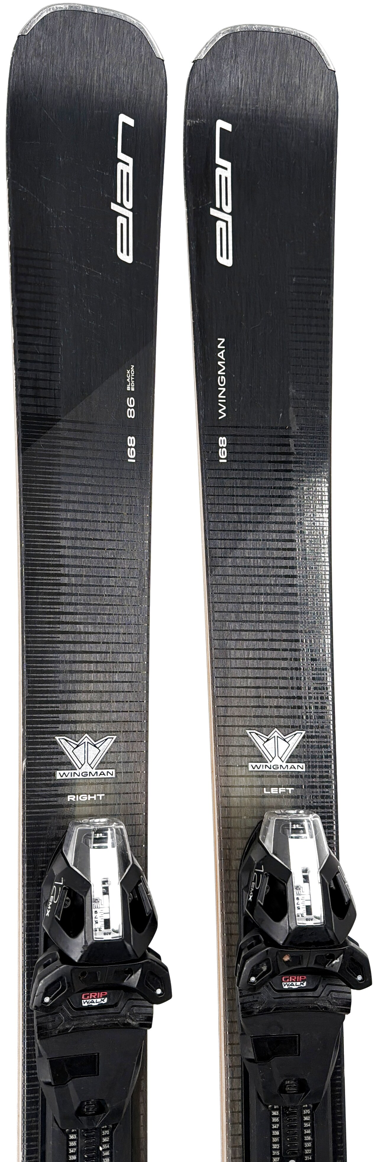 2026 Elan Wingman 86 Black Edition Skis Tip