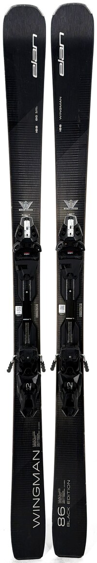 2026 Elan Wingman 86 Black Edition Skis Topsheets