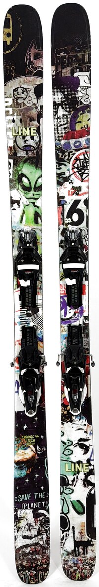 2025 Line Chronic 94 Skis Topsheets