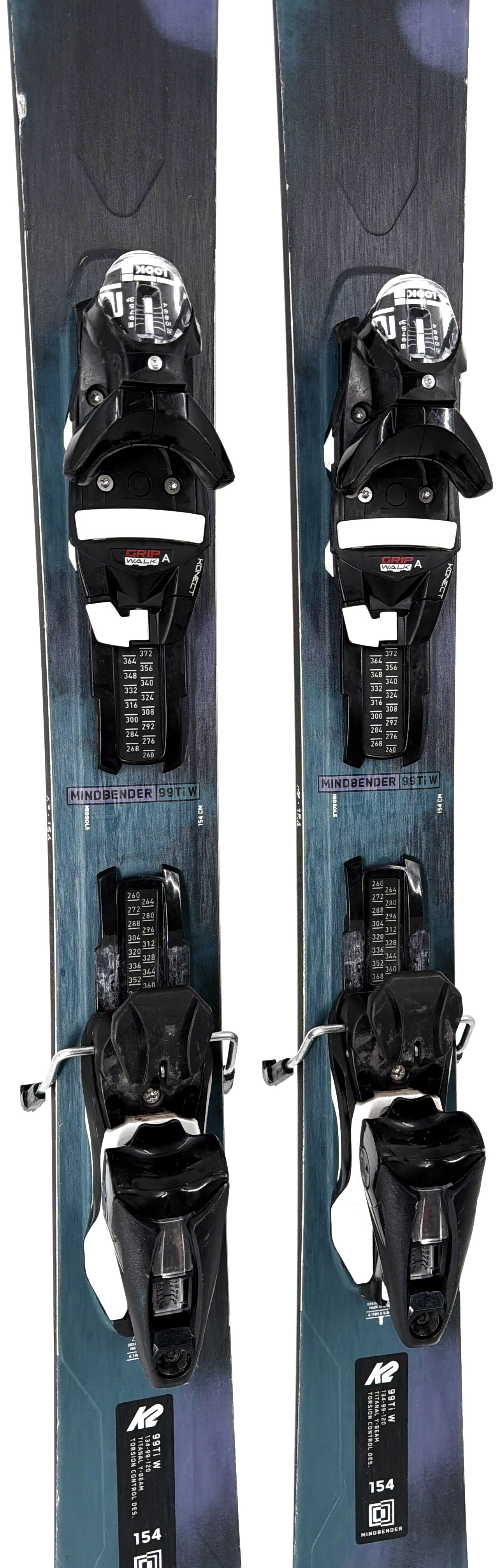 2025 K2 Mindbender 99Ti W Skis Mid