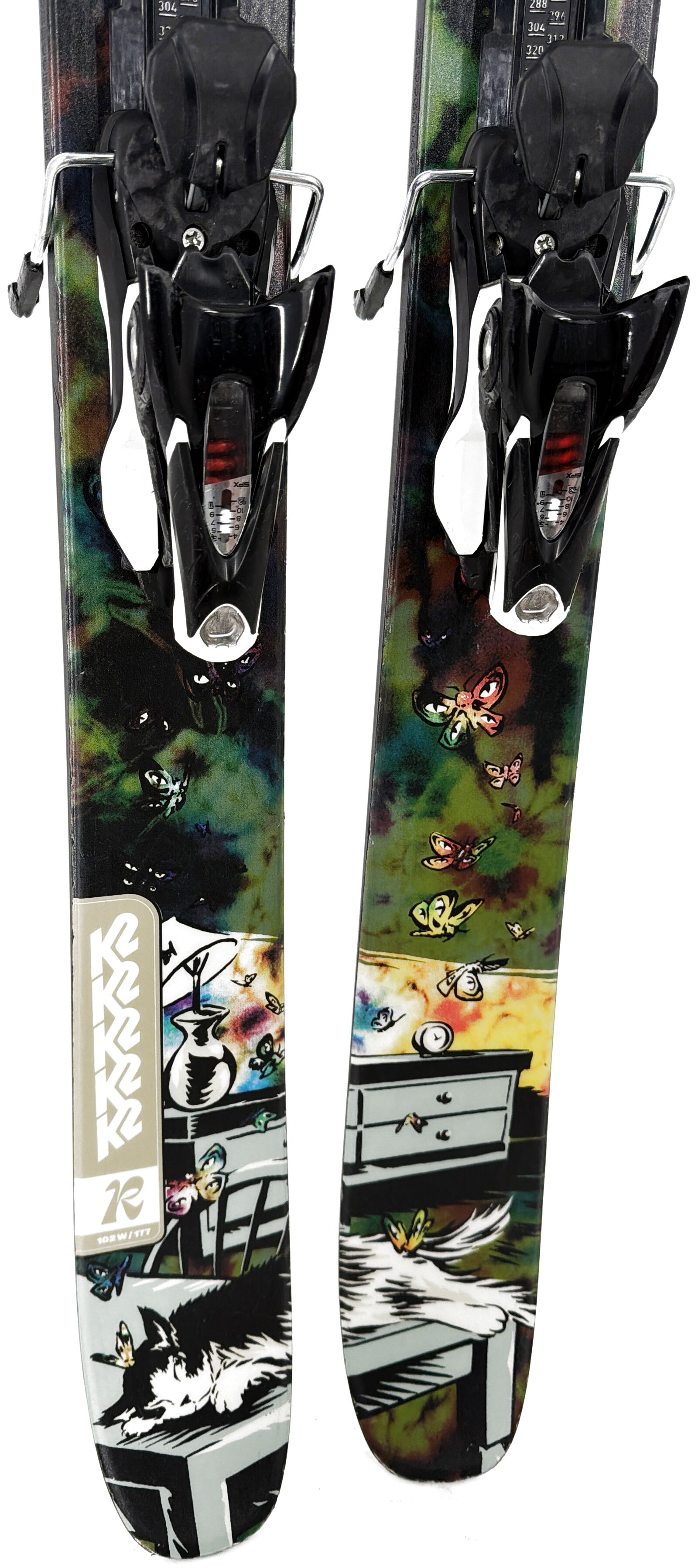2025 K2 Reckoner 102 W Skis Tail