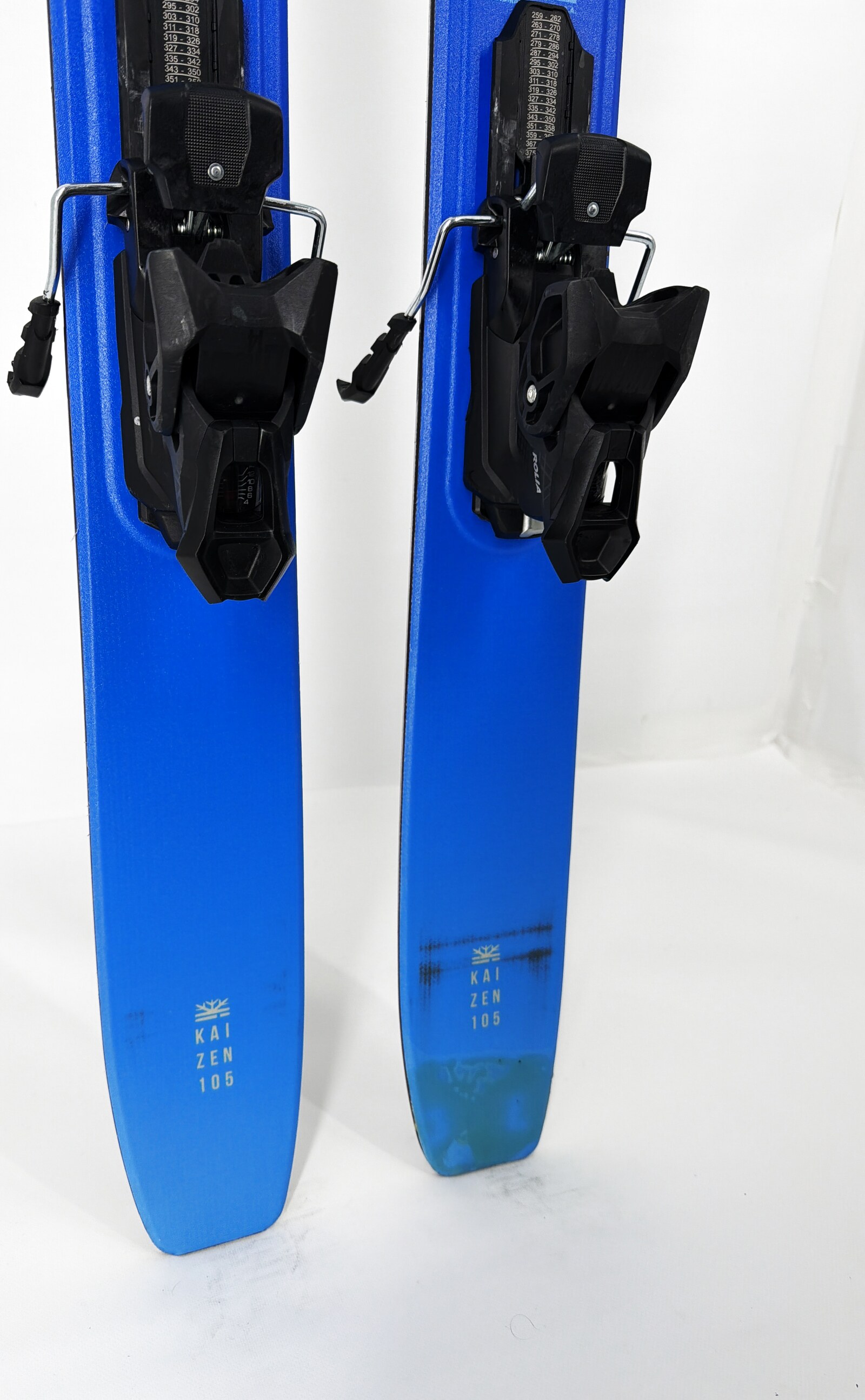 2026 DPS Kaizen 105 Skis Tail