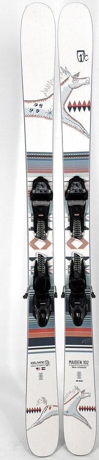 2026 Icelantic Maiden 102 Skis Topsheets