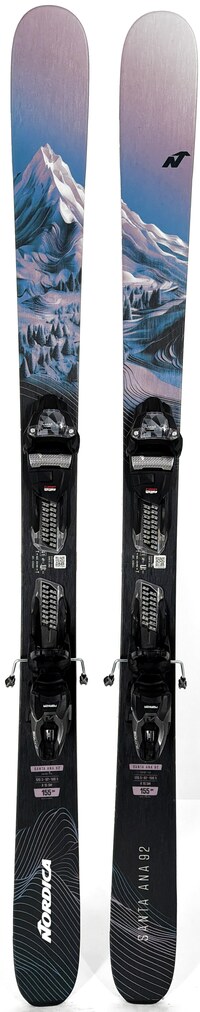 2026 Nordica Santa Ana 92 Skis Topsheets