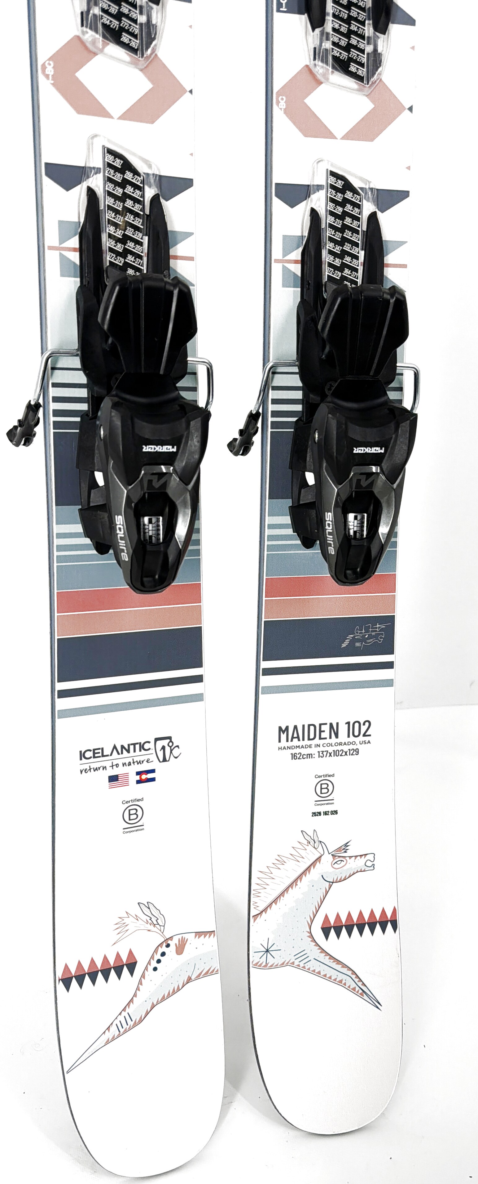 2026 Icelantic Maiden 102 Skis Tail