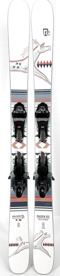 2026 Icelantic Maiden 102 Skis Topsheets
