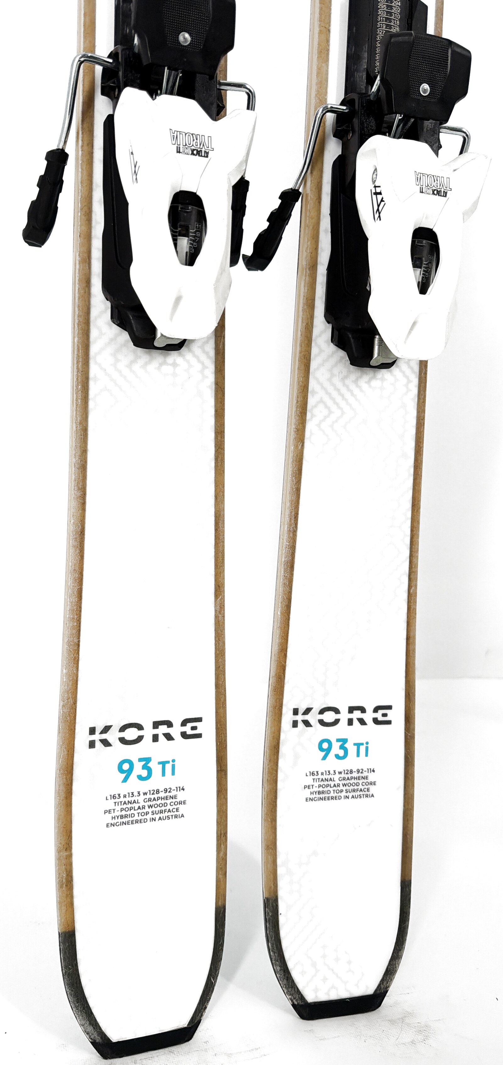 2026 Head Kore 93 Ti W Skis Tail