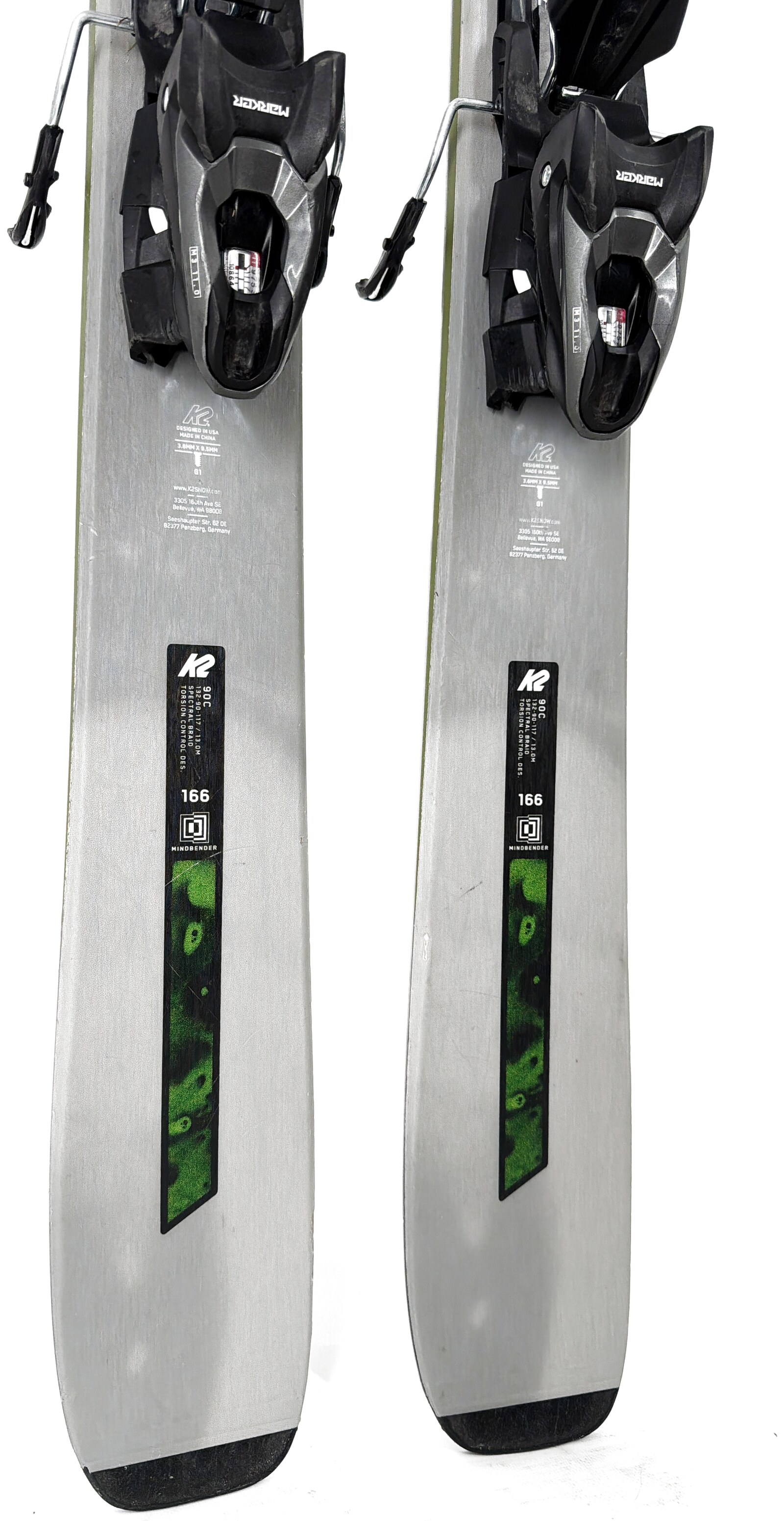 2026 K2 Mindbender 90C Skis Tail
