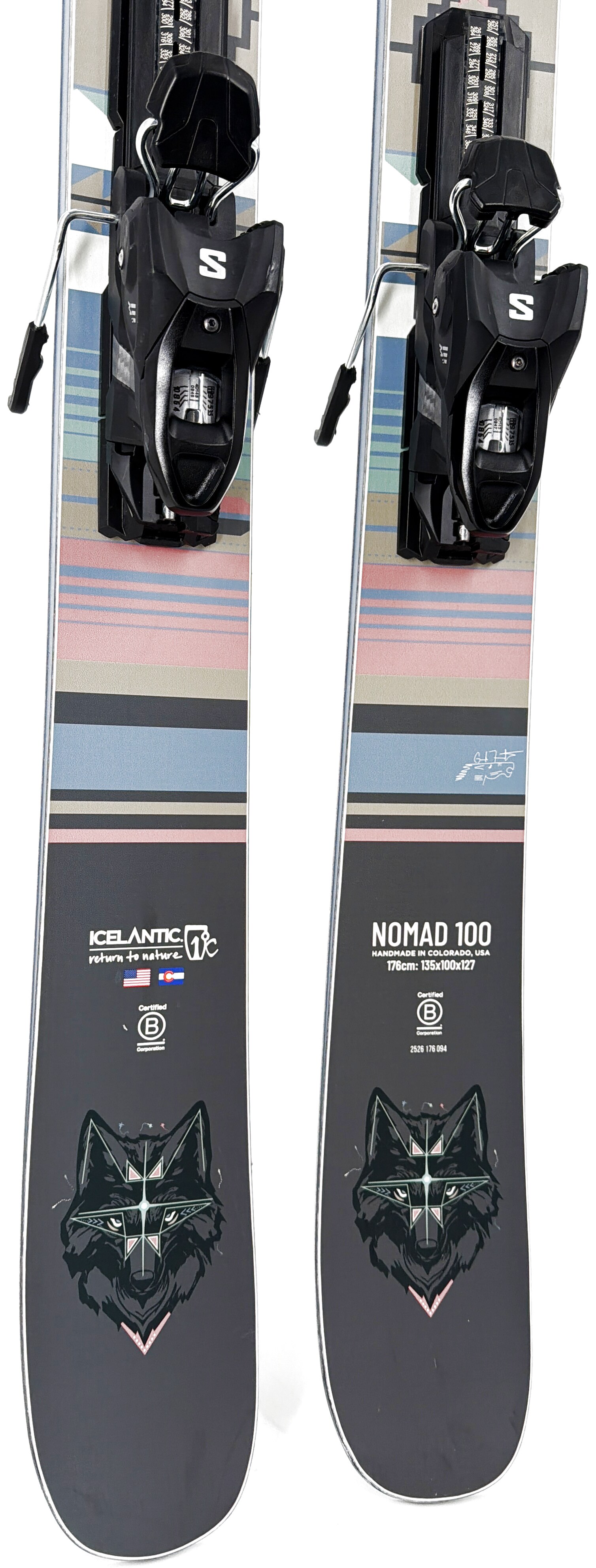 2026 Icelantic Nomad 100 Skis Tail