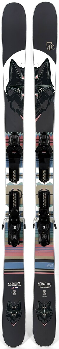 2026 Icelantic Nomad 100 Skis Topsheets
