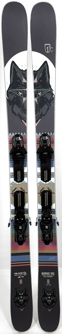 2026 Icelantic Nomad 100 Skis Topsheets