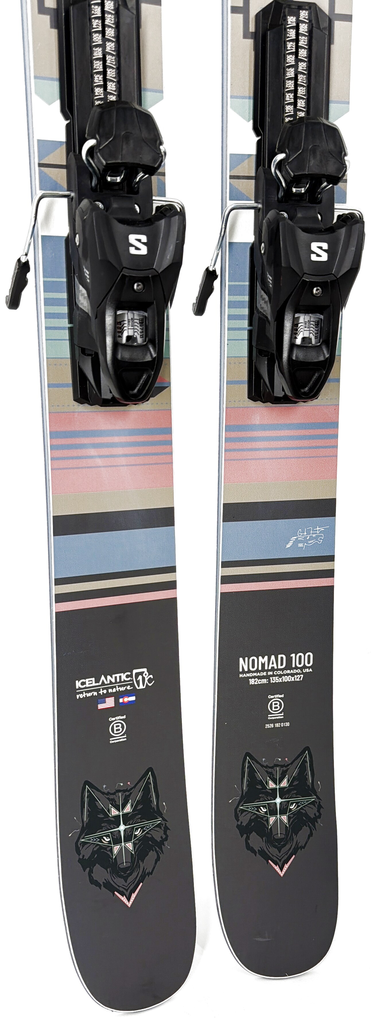 2026 Icelantic Nomad 100 Skis Tail