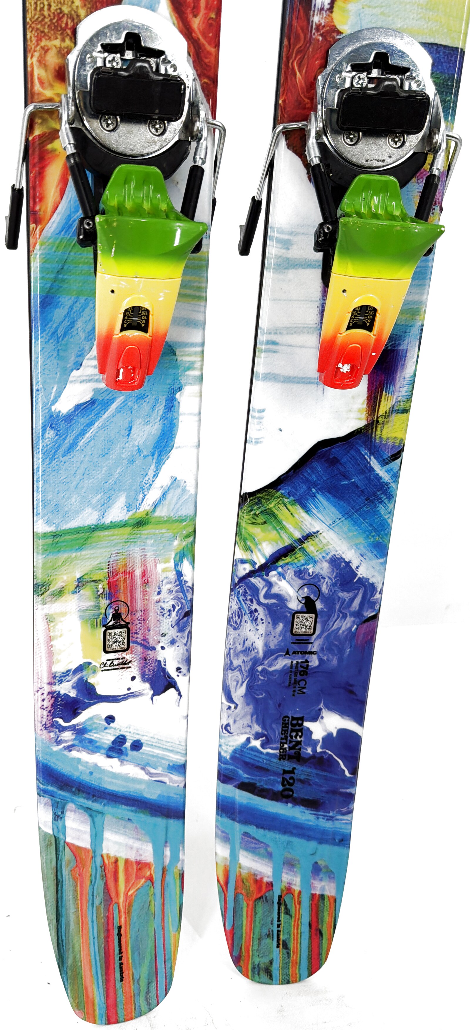 2025 Atomic Bent Chetler 120 Skis Tail