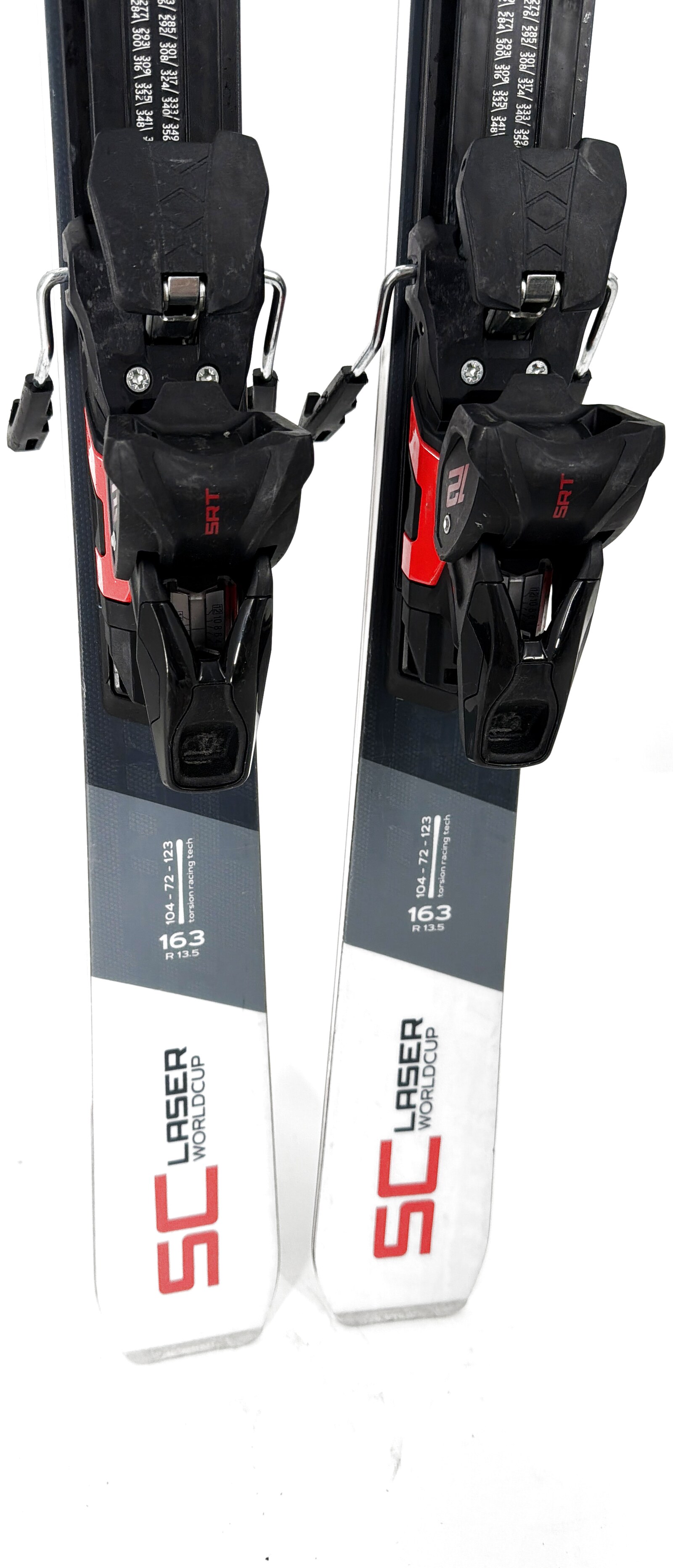 ストックリーSTÖCKLI SC LASER 163cm 2023 Stockli Laser SC 163cm Used Demo Skis w Bindings - Powder7