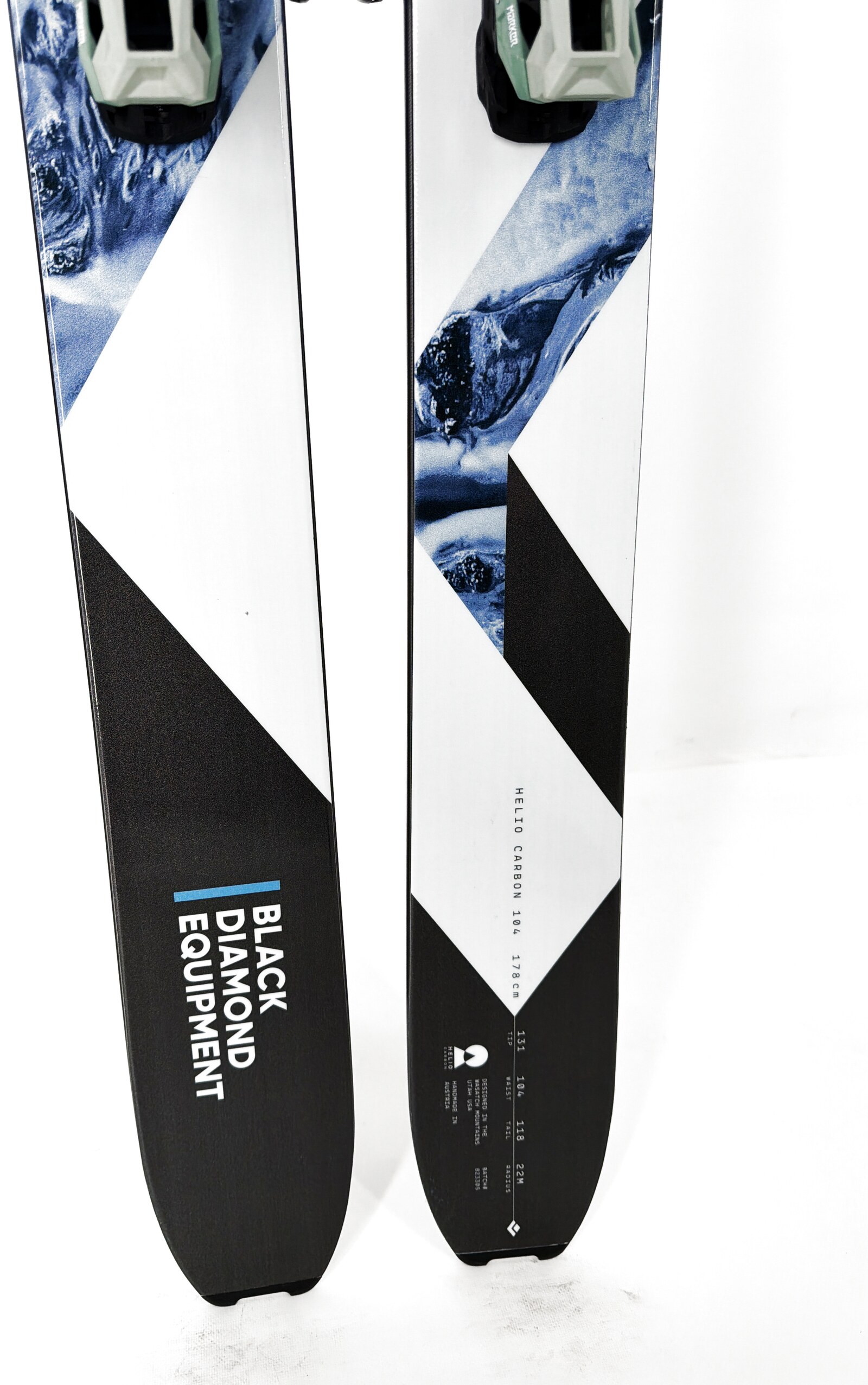 2025 Black Diamond Helio Carbon 104 Skis Tail