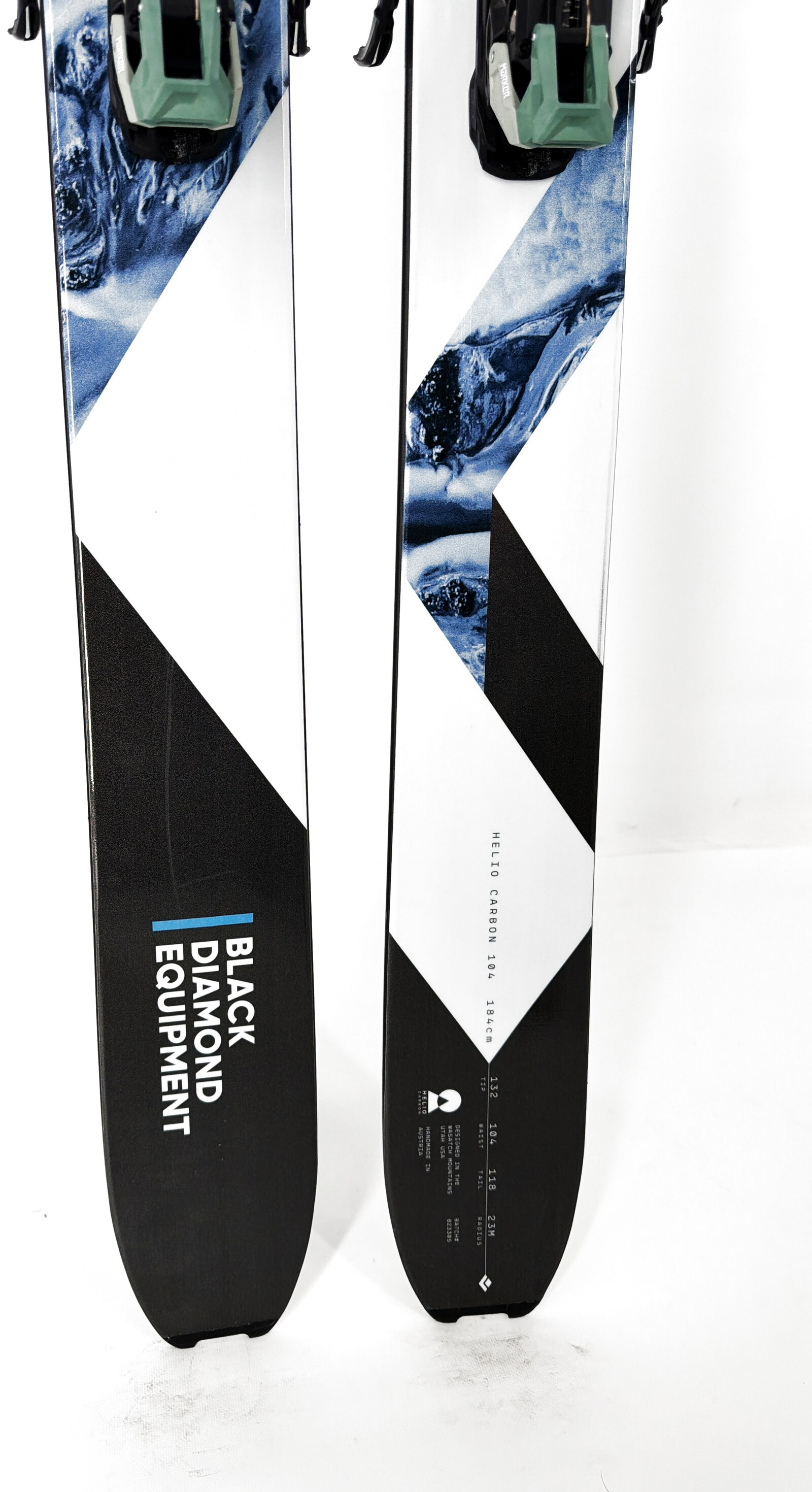 2025 Black Diamond Helio Carbon 104 Skis Tail