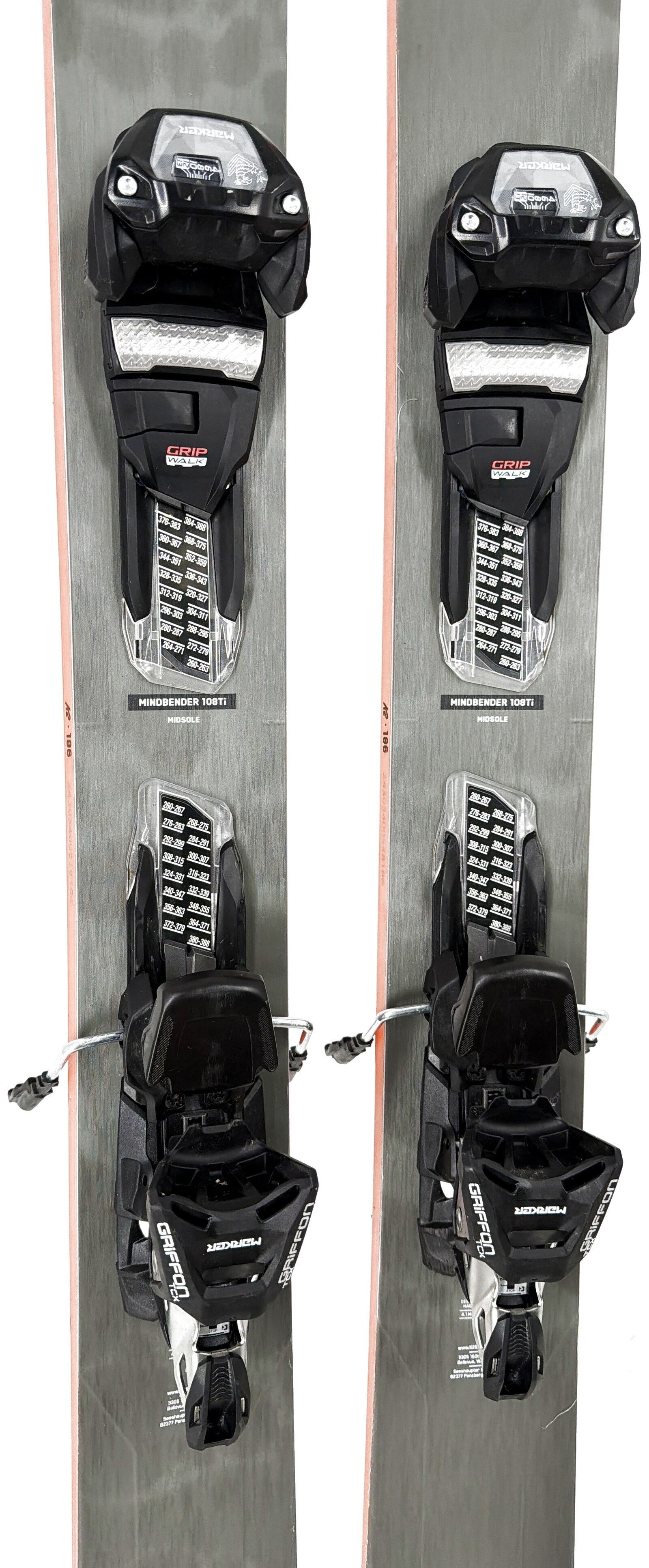 2026 K2 Mindbender 108Ti Skis Mid