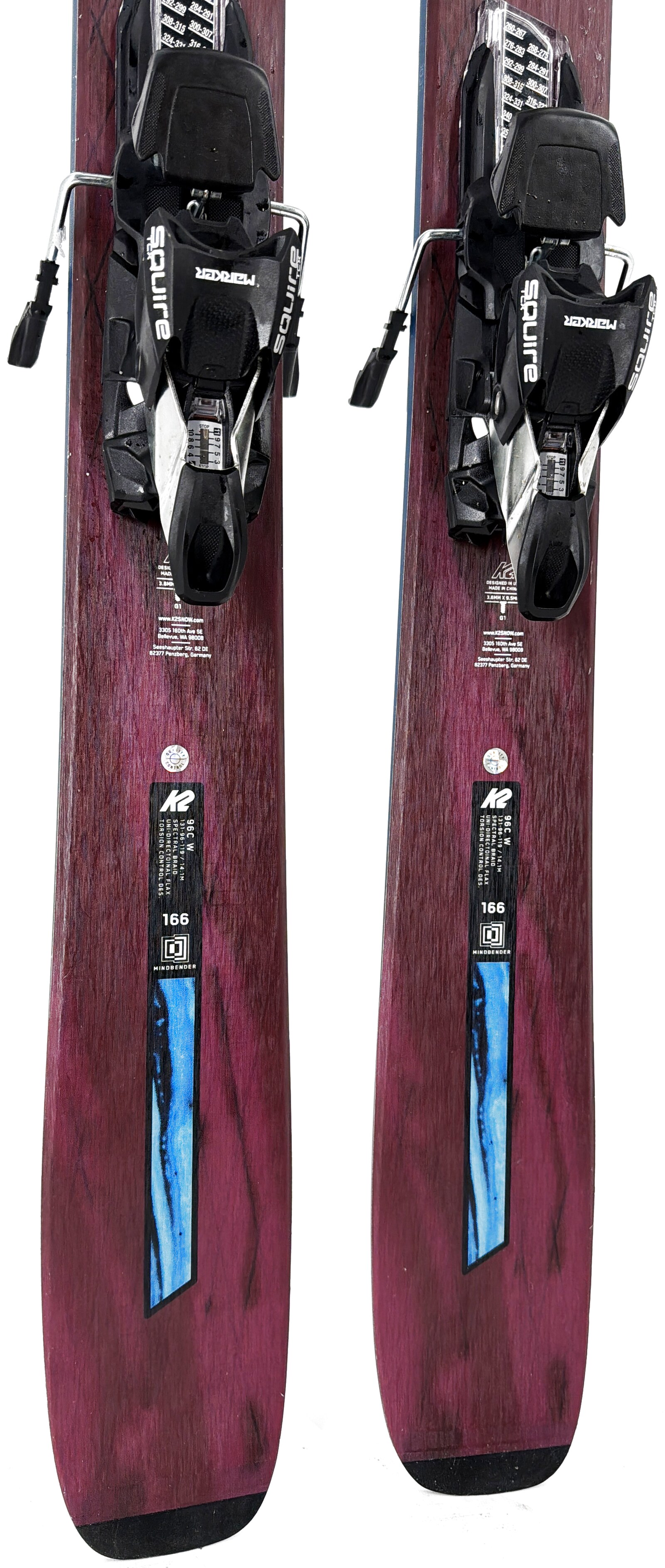 2026 K2 Mindbender 96C W Skis Tail