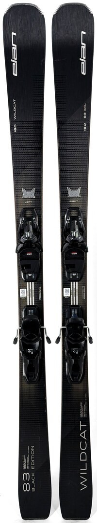 2026 Elan Wildcat 83 Black Edition Skis Topsheets