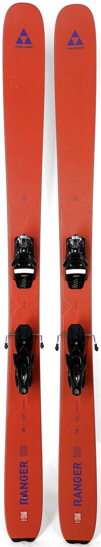 2027 Fischer Ranger 108 Skis Topsheets