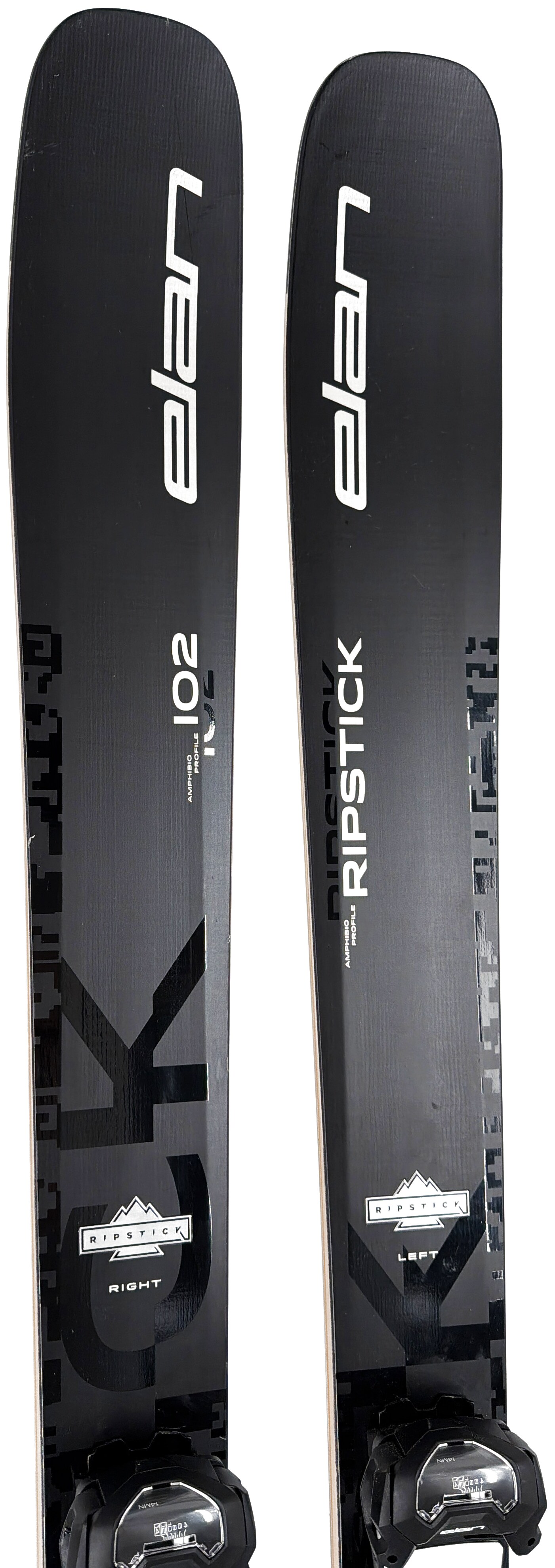 2026 Elan Ripstick 102 Black Edition Skis Tip